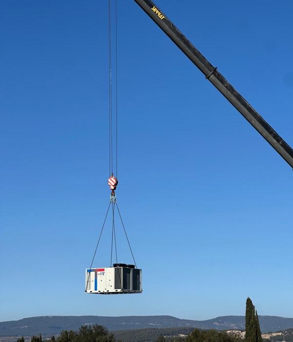 Unitats tipus Roof Top per climatitzar processos industrials del sector enològic